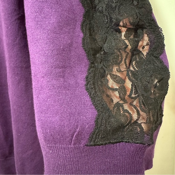 Lane Bryant Lace Sweater 26/28 - Picture 6 of 7